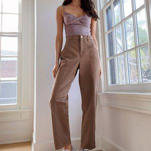 Brown Wilfred Free Archer Pants - Size 4